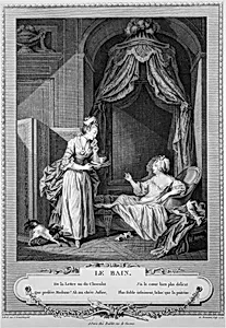 Le Bain (the Bath) by Sigmond Freudeberg|Antoine Louis Romanet