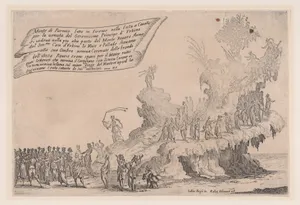 Le Char du Mont Parnasse (The Chariot of Mount Parnassus), from Guerre de Beauté (Guerra di Bellezza) (War of Beauty)