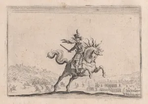 Le Commandant a Cheval (The Commander on Horseback), from Les Caprices Series B, The Nancy Set