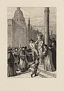 Le Cordelier de Venise, plate 4 from "The Decameron"