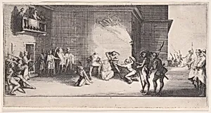 Le Couronnement D'Épines (The Crowning with Thorns), from La Grande Passion (The Large Passion) by Jacques Callot