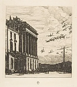 Le Ministere de la Marine (The Admiralty, Paris)