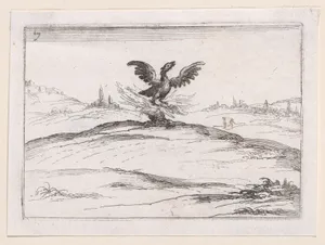 Le Phénix se Brulant (The Phoenix is Burning), from Lux Claustri ou La Lumière du Cloitre (The Light of the Cloisters), plate 7