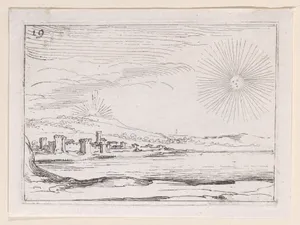 Le Soleil Levant (The Sun Rising), from Lux Claustri ou La Lumière du Cloitre (The Light of the Cloisters), plate 19