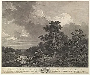 Le Temps Orageux by Jean Honoré Fragonard|Jean Mathieu