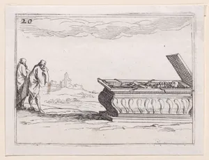 Le Tombeau (The Tomb), from Lux Claustri ou La Lumière du Cloitre (The Light of the Cloisters), plate 20
