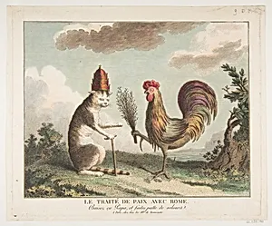 Le Traité de Paix avec Rome (The Peace Treaty with Rome) by Anonymous, French, 18th century