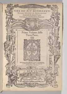 Le Vite de' Piv Eccellenti Pittori Scultori et Architettori...