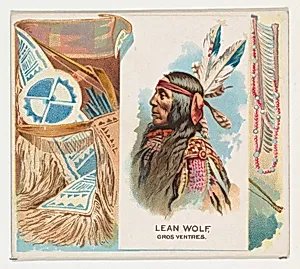 Lean Wolf, Gros Ventres, from the American Indian Chiefs series (N36) for Allen & Ginter Cigarettes by Allen & Ginter