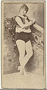 Leonda Jarcaw, from the Actors and Actresses series (N145-5) issued by Duke Sons & Co. to promote Cameo Cigarettes by W. Duke, Sons & Co.