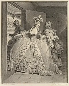 Les Adieux, from Le Monument du Costume