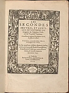 Les Secondes Oeuvres, et Subtiles Inventions De Lingerie du Seigneur Federic de Vinciolo Venitien by Jean Le Clerc|Catherine de Bourbon|Federico de Vinciolo