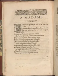 Les Secondes Oeuvres, et Subtiles Inventions De Lingerie du Seigneur Federic de Vinciolo Venitien, page 3 (verso)