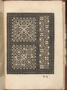 Les Secondes Oeuvres, et Subtiles Inventions De Lingerie du Seigneur Federic de Vinciolo Venitien, page 47 (recto)