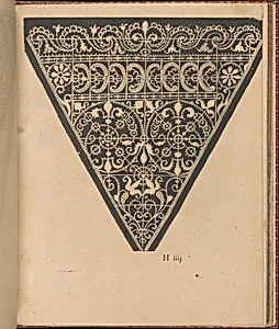 Les Singuliers et Nouveaux Portraicts... page 32 (recto) by Federico de Vinciolo|Jean Le Clerc|Henri III, King of France and Poland|Louise de Lorraine-Vaudemont|Chambolle-Duru