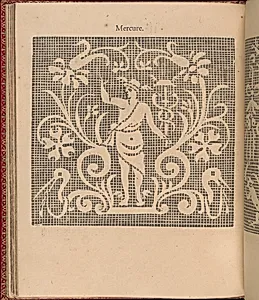 Les Singuliers et Nouveaux Portraicts... page 46 (verso) by Federico de Vinciolo|Jean Le Clerc|Henri III, King of France and Poland|Louise de Lorraine-Vaudemont|Chambolle-Duru