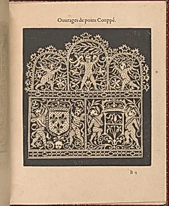 Les Singuliers et Nouveaux Portraicts... page 6 (recto) by Jean Le Clerc|Henri III, King of France and Poland|Louise de Lorraine-Vaudemont|Chambolle-Duru|Federico de Vinciolo