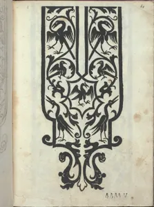 Libro quarto. De rechami per elquale se impara in diuersi modi lordine e il modo de recamare...Opera noua, page 4 (recto)