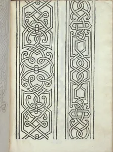 Libro quarto. De rechami per elquale se impara in diuersi modi lordine e il modo de recamare...Opera noua, page 11 (recto)