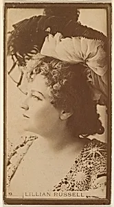 Lillian Russell, from the Actresses series (N668) by Unknown Artist