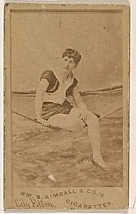 Lily Elton, from the Actresses series (N203) issued by Wm. S. Kimball & Co. by William S. Kimball & Company