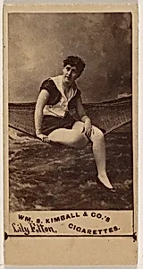 Lily Elton, from the Actresses series (N203) issued by Wm. S. Kimball & Co. by William S. Kimball & Company