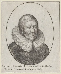 Portrait of Lionel Cranfield, 1st Earl of Middlesex|Wenceslaus Hollar