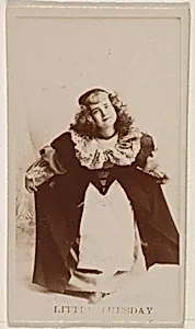 Little Tuesday, from the Actresses series (N245) issued by Kinney Brothers to promote Sweet Caporal Cigarettes by Kinney Brothers Tobacco Company