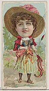 Loach, from the series Fishers and Fish (N74) for Duke brand cigarettes by W. Duke, Sons & Co.|Knapp & Company