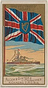 Lord Lieutenant of Ireland, from the Naval Flags series (N17) for Allen & Ginter Cigarettes Brands by Allen & Ginter