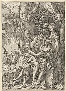 Lot with His Daughters, from The Story of Lot