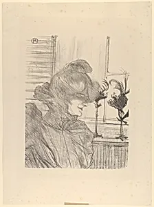 Louise Blouet "Le Margoin" by Henri de Toulouse-Lautrec