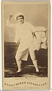Louise Paullin, from the Actors and Actresses series (N171) for Gypsy Queen Cigarettes by Goodwin & Company
