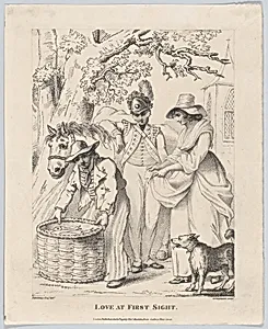 Love at First Sight by Henry William Bunbury|Thomas Macklin|George Shepheard