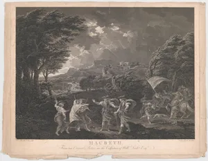 Macbeth and the Witches (Shakespeare, Macbeth, Act 1, Scene 1)
