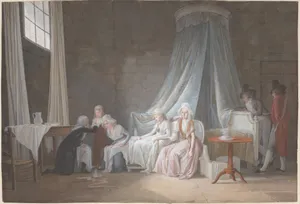 Madame Royale Cared for by Doctor Brunier, January 24, 1793