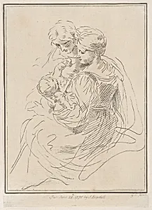 Madonna and Child with Saint Anne