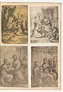 Madonna with Saints by Andrea Schiavone (Andrea Meldola)