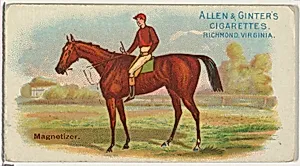 Magnetizer, from The World's Racers series (N32) for Allen & Ginter Cigarettes by Allen & Ginter|Lindner, Eddy & Claus
