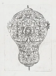 Main Part of a Cup, from Fysirungen Zum Verzeichnen Für Die Goldtschmidt, Nuremberg, 1599 by Johann Sibmacher