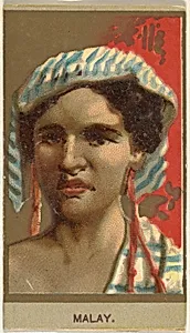 Malay, from the Races of Mankind series (T181) issued by Abdul Cigarettes by Abdul Cigarettes