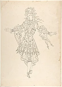 Male Actor in Ballet Costume