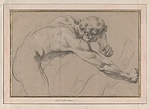 Male Nude, Study for Samson and Delilah