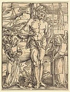 Man of Sorrows, from Speculum Passionis Domini Nostri Ihesu Christi by Hans Baldung (called Hans Baldung Grien)|Ulrich Pinder