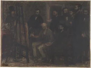 Manet's Studio in the Batignolles