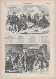 March Winds (from "Harper's Weekly," Vol. III)