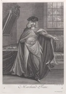 Marchand Franc, plate 61 from "Recueil de cent estampes représentent differentes nations du Levant"