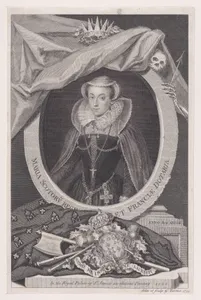 Maria Scotorv Regin et Franciae Dotaria, from "Heads of the Kings of England, and of several Famous Persons"