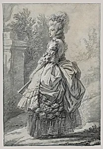 Marie Antoinette in a Park
