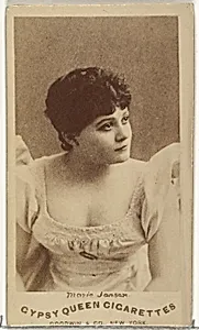 Marie Jansen, from the Actors and Actresses series (N171) for Gypsy Queen Cigarettes by Goodwin & Company